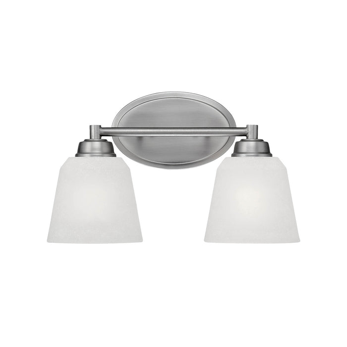 Millennium 3222-BPW Two Light Vanity, Brushed Pewter