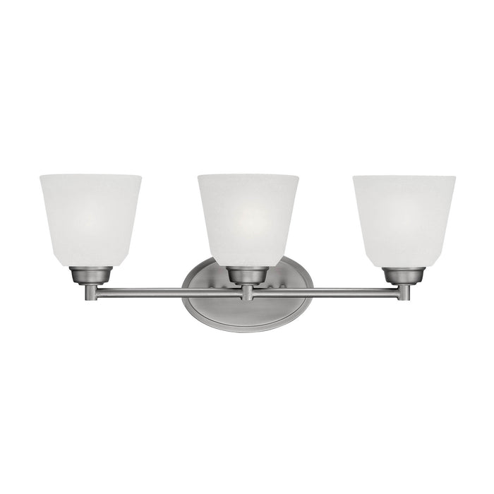 Millennium 3223-BPW Three Light Vanity, Brushed Pewter