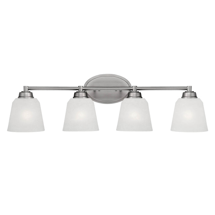 Millennium 3224-BPW Four Light Vanity, Brushed Pewter