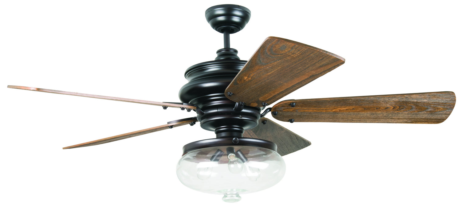 Craftmade B554PR-DOK 54" Blades, Rustic Dark Oak