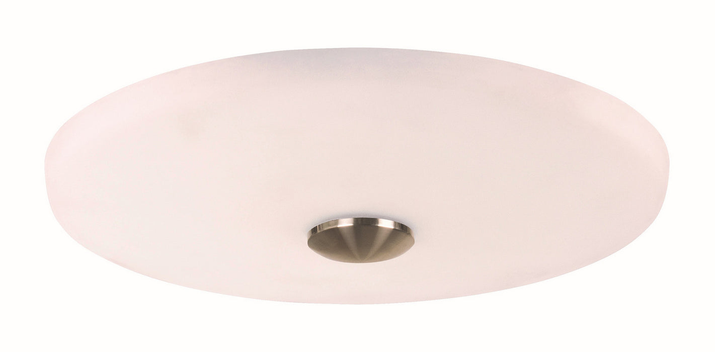 Craftmade LK104-BNK-LED LED Fan Light Kit, Brushed Polished Nickel