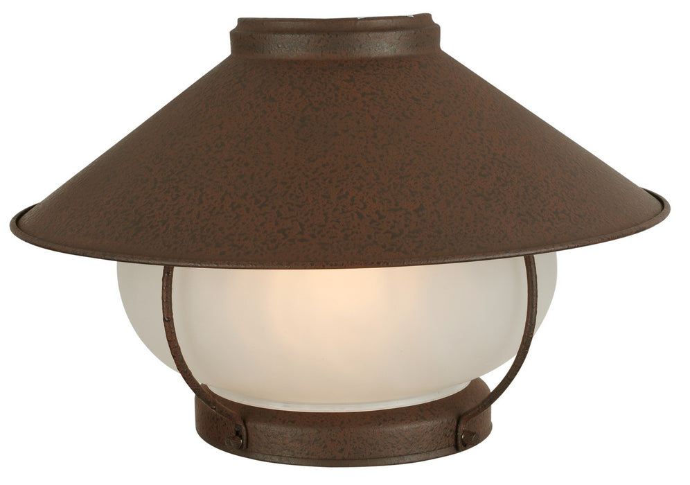 Craftmade OLK13-RI-LED LED Fan Light Kit, Rustic Iron