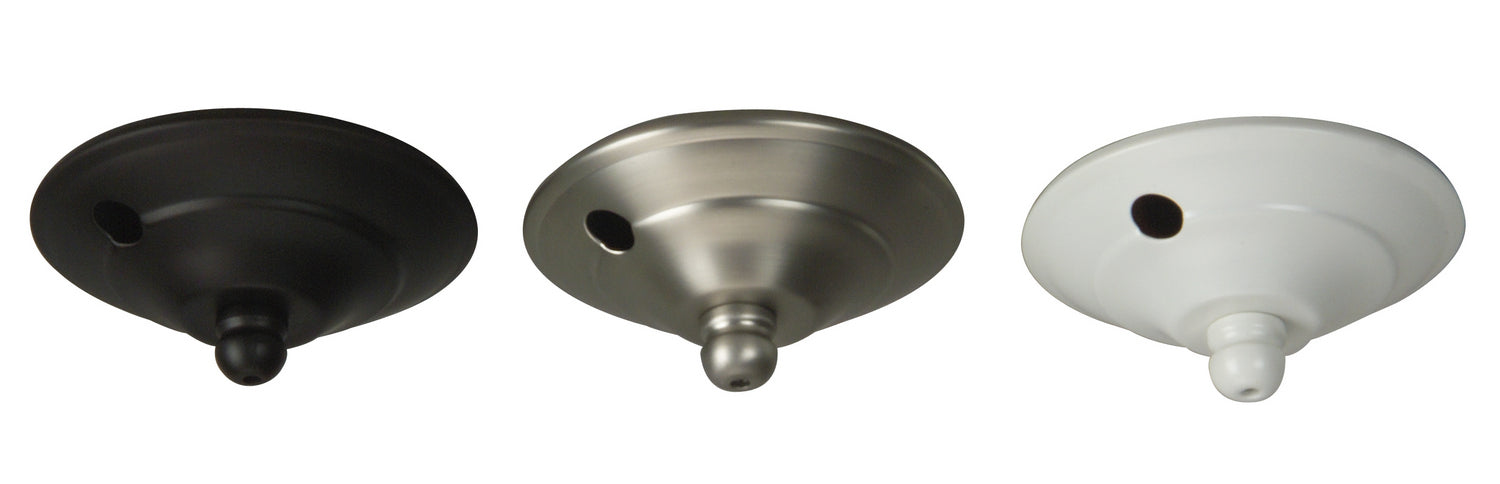 Craftmade RP-3802FB Two Hole Cap, Flat Black