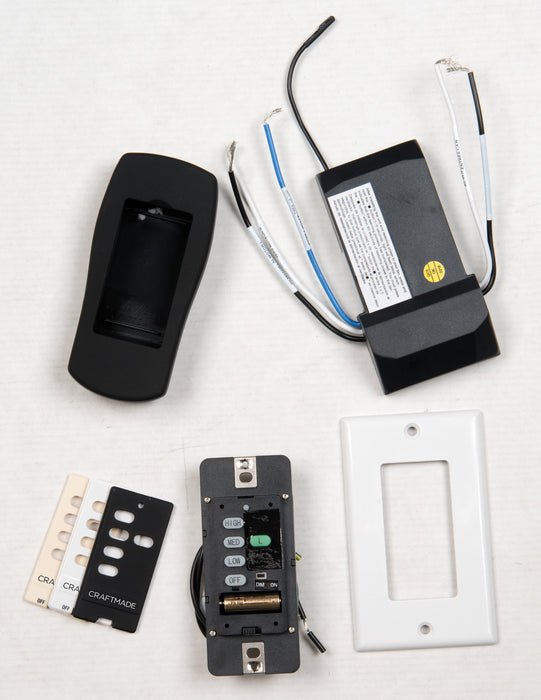 Craftmade UCI-2000 Universal Intelligent Receiver, Hand Set or Wall Control, White