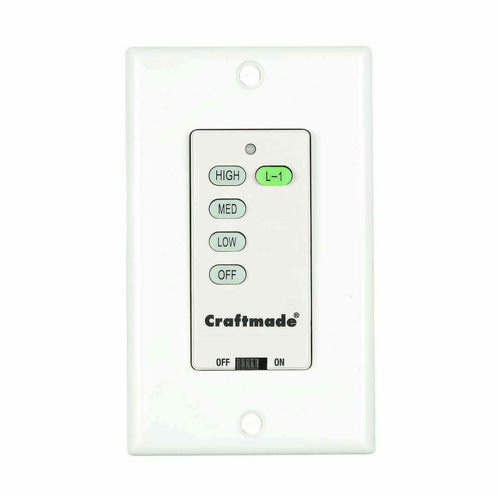 Craftmade UCI-WALL Wall Control Only, White
