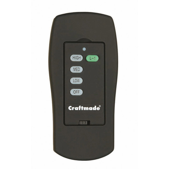 Craftmade UCIXL-2000 Remote Universal Control, Black