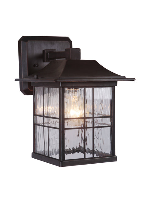 Craftmade Z7804-ABZ One Light Wall Mount, Aged Bronze Brushed