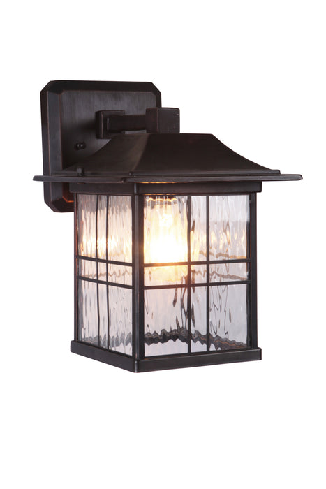 Craftmade Z7804-ABZ One Light Wall Mount, Aged Bronze Brushed