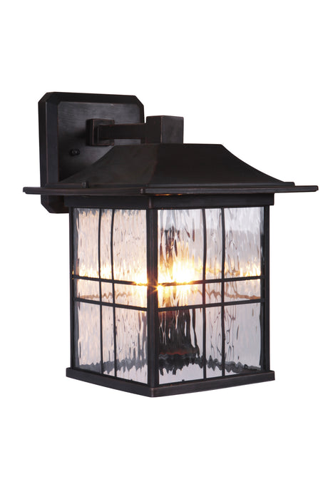 Craftmade Z7814-ABZ Two Light Outdoor Wall Lantern, Aged Bronze Brushed