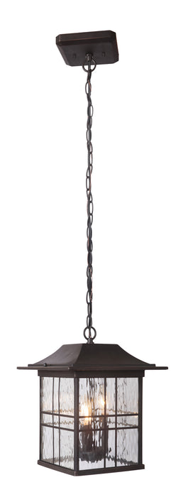 Craftmade Z7821-ABZ Three Light Pendant, Aged Bronze Brushed
