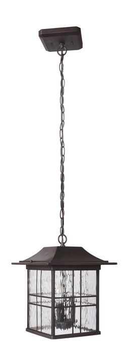 Craftmade Z7821-ABZ Three Light Pendant, Aged Bronze Brushed