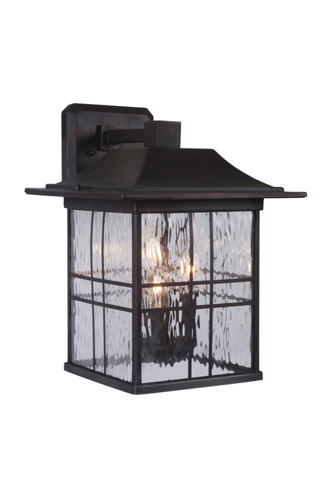Craftmade Z7824-ABZ Three Light Wall Mount, Aged Bronze Brushed