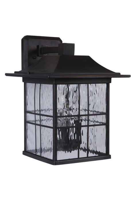 Craftmade Z7824-ABZ Three Light Wall Mount, Aged Bronze Brushed