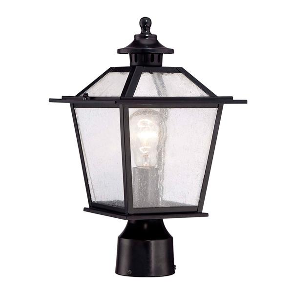 Acclaim Lighting 9707BK One Light Post Mount, Matte Black