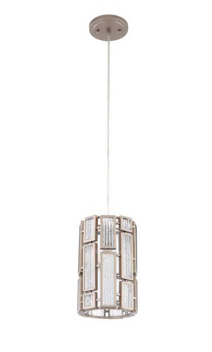 Varaluz 255M01NB One Light Mini Pendant, New Bronze