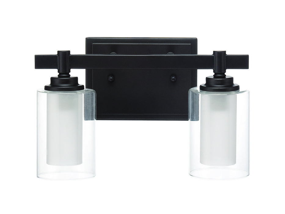 Craftmade 16712ESP2 Two Light Vanity, Espresso