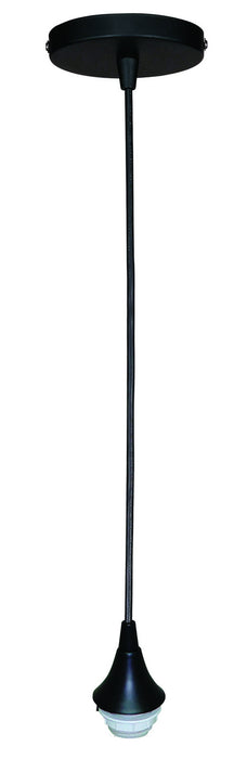 Craftmade CPM-MBK One Light Mini Pendant Hardware, Matte Black