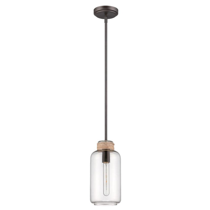 Craftmade P435ESP1 One Light Mini Pendant, Espresso