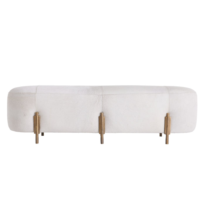 Arteriors 2050 Bench, White