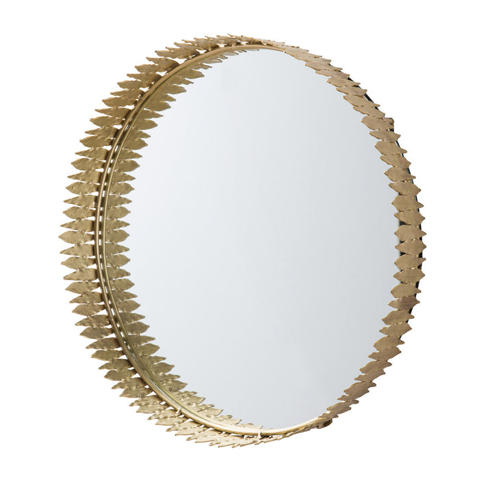 Arteriors 2082 Mirror, Matte Brass
