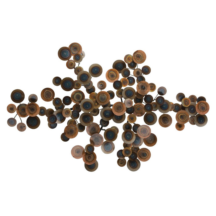Arteriors 3052 Wall Sculpture, Rusted Burnt Iron