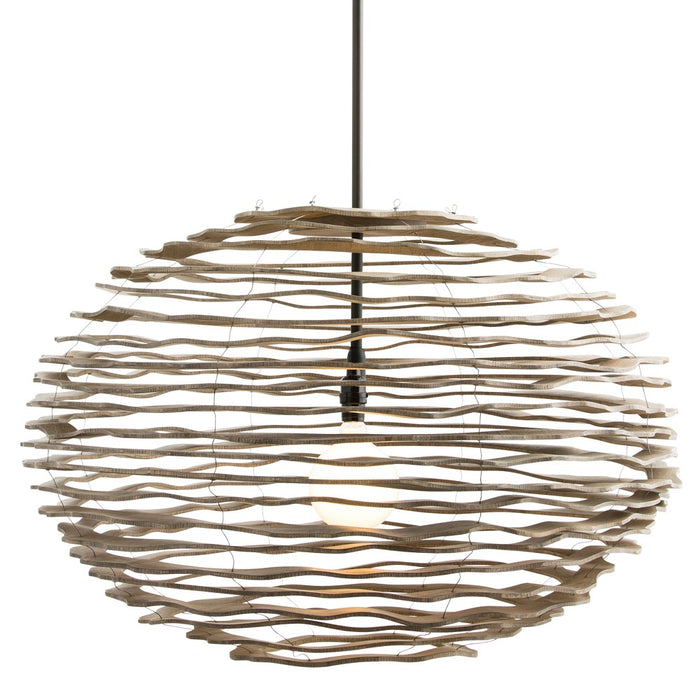 Arteriors 45101 One Light Pendant, Natural