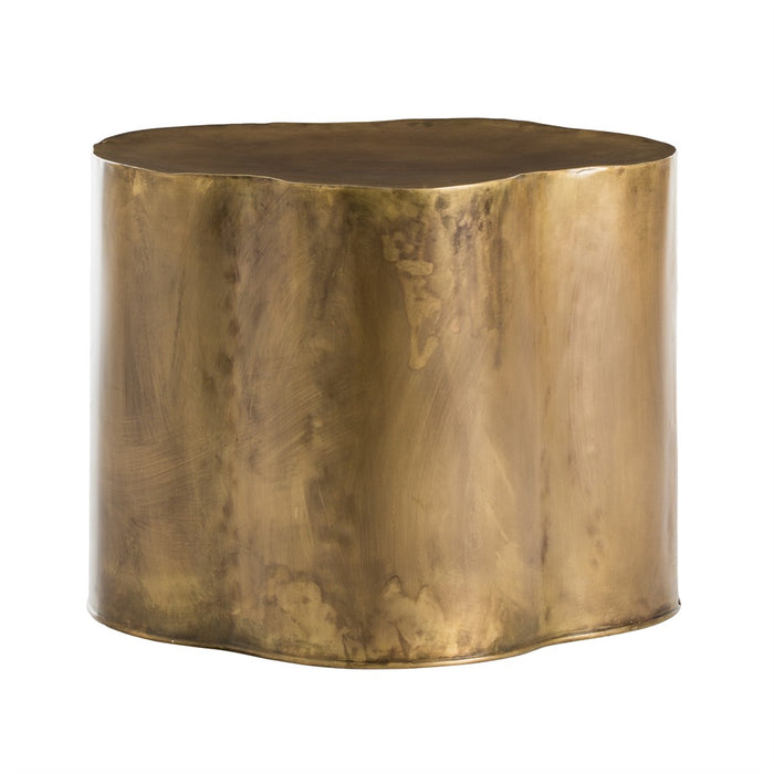 Arteriors 6034 Side Table, Antique Brass