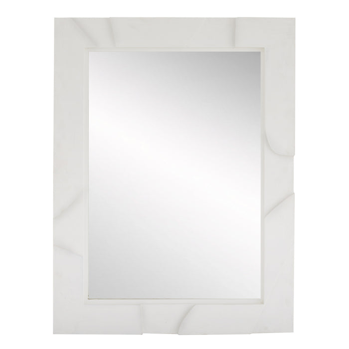 Arteriors 6987 Mirror, White Gesso