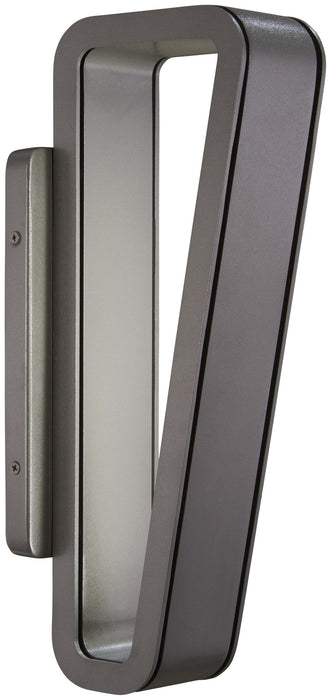 George Kovacs P1225-297-L LED Wall Sconce, Soldered Silver