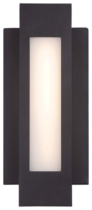 George Kovacs P1230-286-L LED Wall Sconce, Pebble Bronze