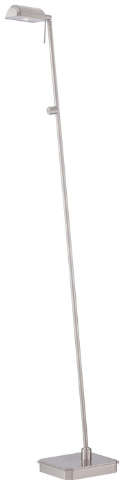 George Kovacs P4344-084 LED Floor Lamp, Brushed Nickel