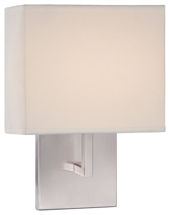 George Kovacs P470-084-L LED Wall Sconce, Brushed Nickel