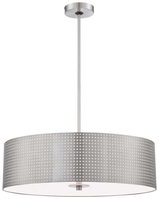 George Kovacs P5745-084 Four Light Pendant, Brushed Nickel