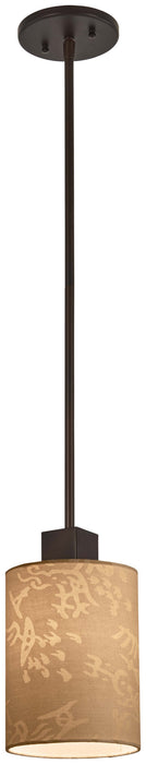 George Kovacs P8080-615 One Light Mini Pendant, Antique Dorian Bronze