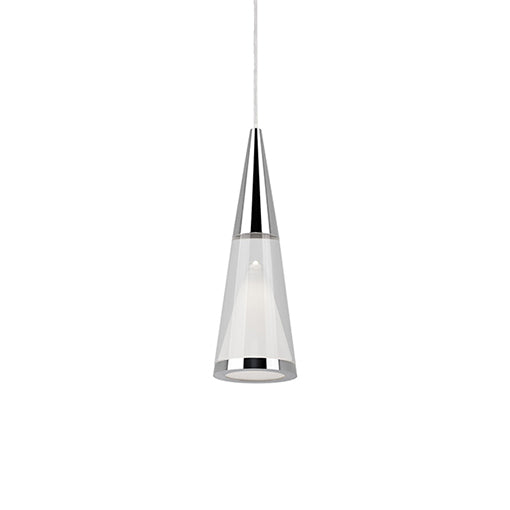 Kuzco Lighting 402401CH-LED LED Pendant, Chrome