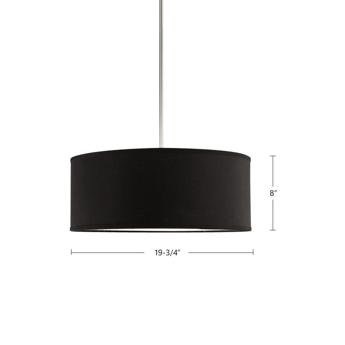 Kuzco Lighting 41083B Three Light Pendant, Black