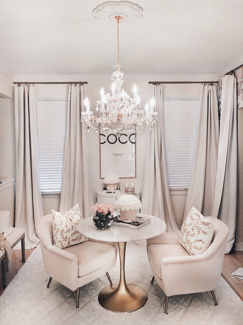 Crystorama 4479-GD-CL-MWP 12 Light Chandelier, Gold