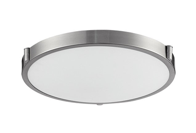 Kuzco Lighting 501122-LED LED Flush Mount, Brushed Nickel