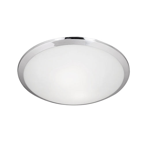 Kuzco Lighting 51562CH Two Light Flush Mount, Chrome