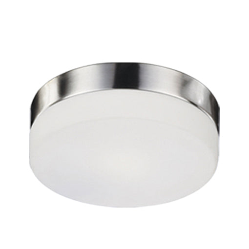 Kuzco Lighting 52022BN Two Light Flush Mount, Brushed Nickel