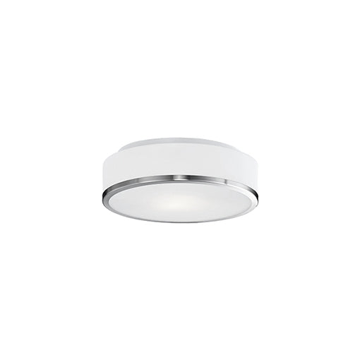 Kuzco Lighting 599002BN Two Light Flush Mount, Brushed Nickel