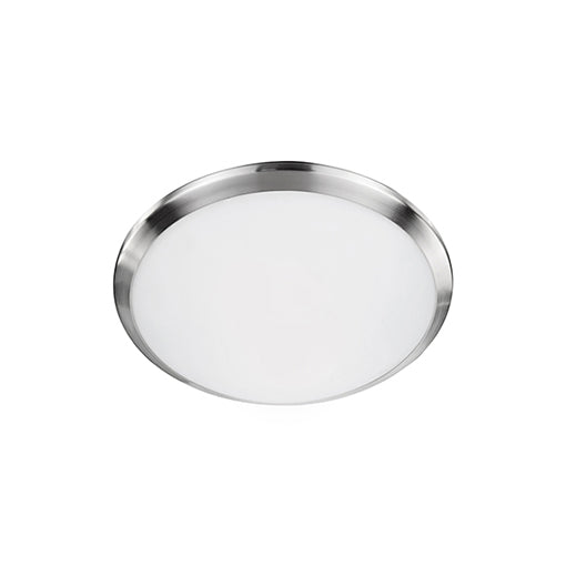 Kuzco Lighting FM1512-BN LED Flush Mount, Brushed Nickel