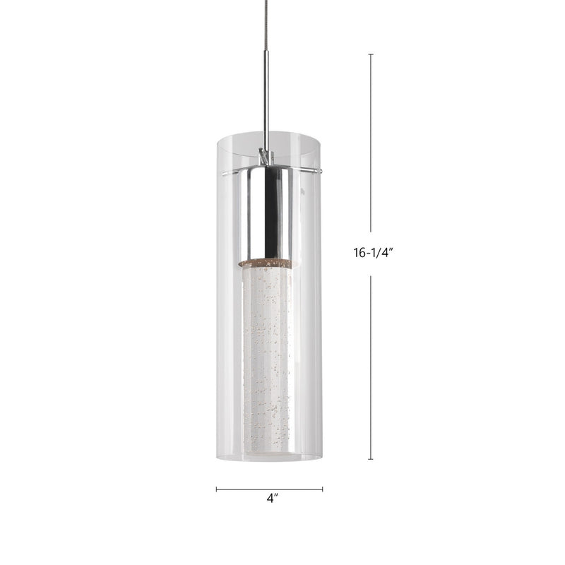 Kuzco Lighting PD4401-CH LED Pendant, Chrome
