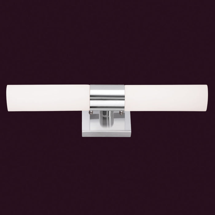 Livex Lighting 10102-05 Two Light Bath Vanity, Polished Chrome