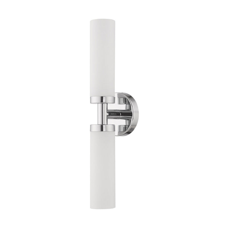 Livex Lighting 10104-05 Two Light Bath Vanity, Polished Chrome