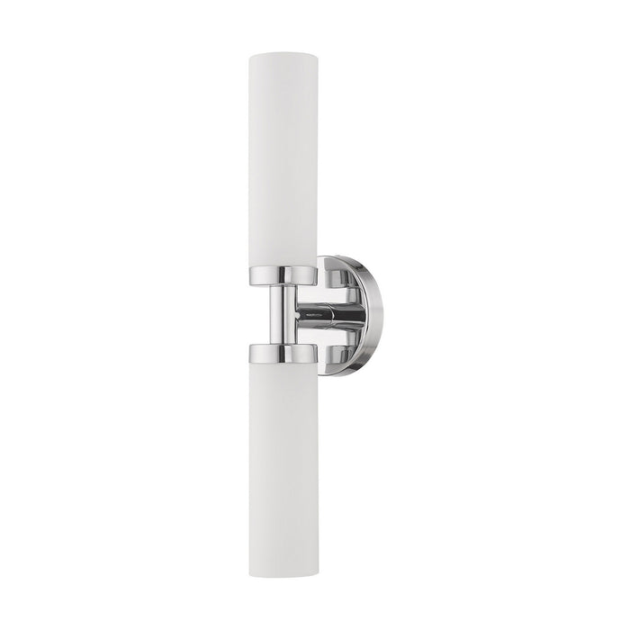 Livex Lighting 10104-05 Two Light Bath Vanity, Polished Chrome