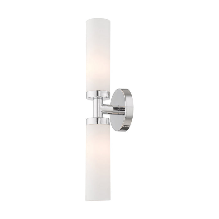 Livex Lighting 10104-05 Two Light Bath Vanity, Polished Chrome