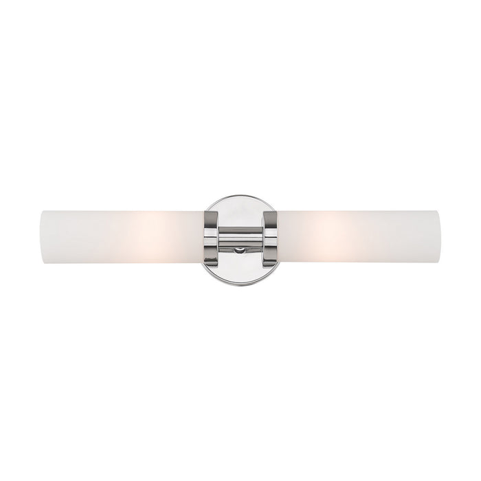 Livex Lighting 10104-05 Two Light Bath Vanity, Polished Chrome