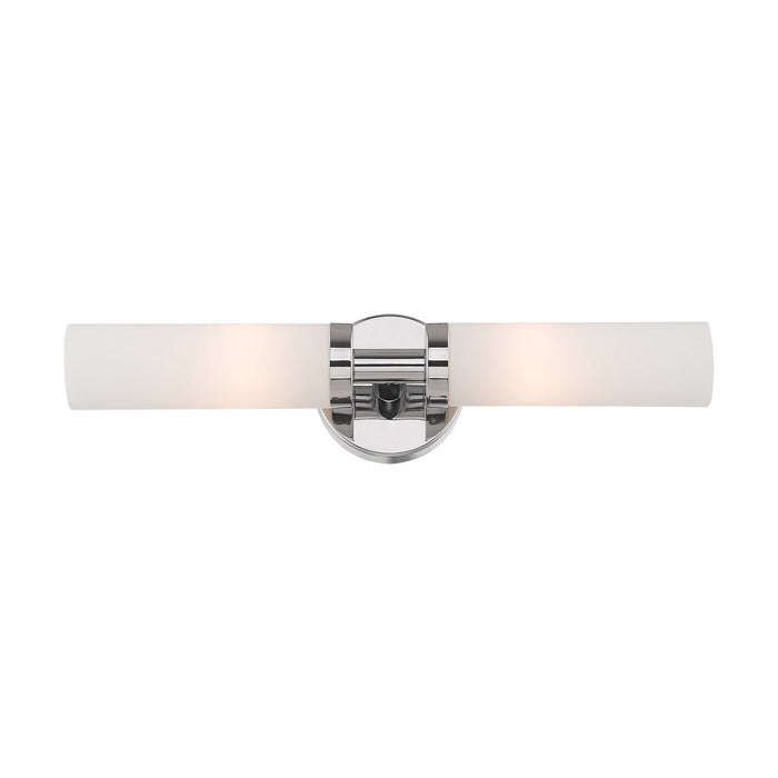 Livex Lighting 10104-05 Two Light Bath Vanity, Polished Chrome