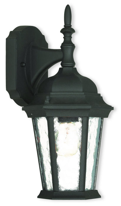 Livex Lighting 75460-14 One Light Outdoor Wall Lantern, Textured Black